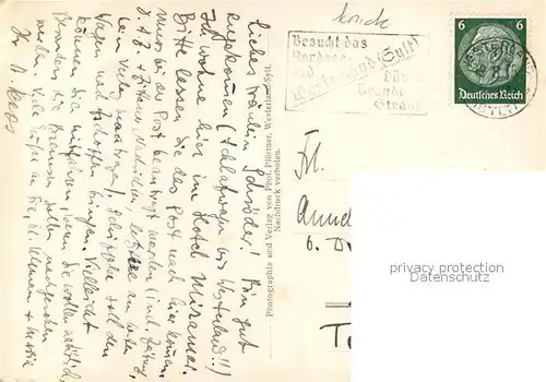 AK / Ansichtskarte Westerland_Sylt Hotel Miramar Westerland_Sylt