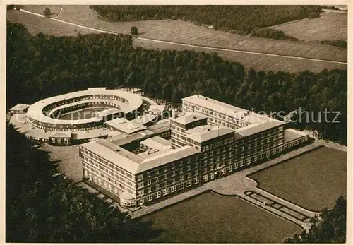 AK / Ansichtskarte Bad_Bramstedt Rheumaheilstaette Neues Kurhaus Fliegeraufnahme Bad_Bramstedt