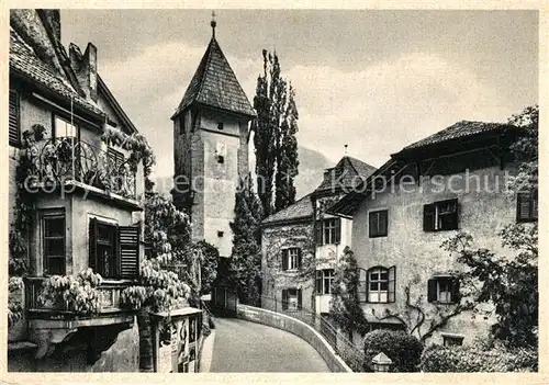 AK / Ansichtskarte Merano_Suedtirol Passeier Tor Merano Suedtirol