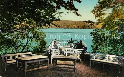 AK / Ansichtskarte Uglei_See Angelbruecke Naturpark Holsteinische Schweiz Lichtdruck Serie 2030 No 1 Uglei_See