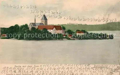 AK / Ansichtskarte Ratzeburg Partie mit Dom Ratzeburg