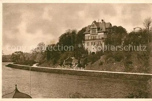 AK / Ansichtskarte Luebeck Elb Trave Kanal mit Navigationsschule Luebeck