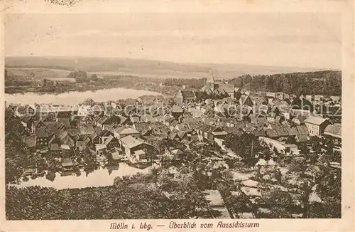 AK / Ansichtskarte Moelln_Lauenburg Panorama vom Aussichtsturm Moelln_Lauenburg