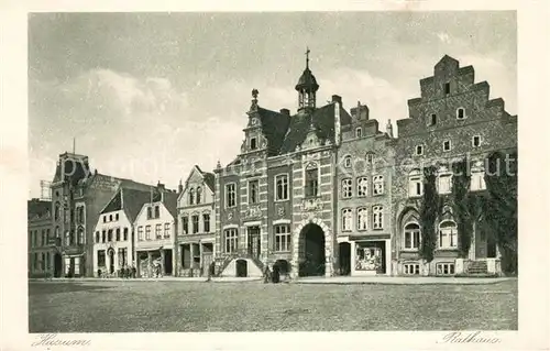 AK / Ansichtskarte Husum_Nordfriesland Rathaus Husum_Nordfriesland