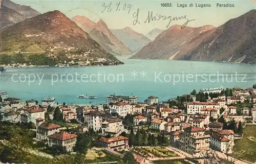 AK / Ansichtskarte Paradiso_Lago_di_Lugano Panorama Paradiso_Lago_di_Lugano