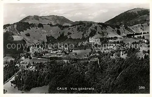 AK / Ansichtskarte Caux_VD Vue generale Caux_VD