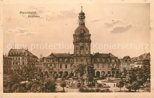 AK / Ansichtskarte Mannheim Kaufhaus Mannheim