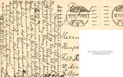 AK / Ansichtskarte Mannheim Kaufhaus Mannheim