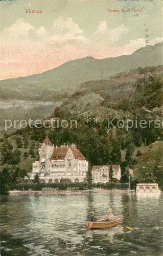 AK / Ansichtskarte Vitznau_Vierwaldstaettersee Neues Park Hotel Vitznau