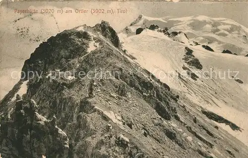 AK / Ansichtskarte Payerhuette am Ortler Payerhuette