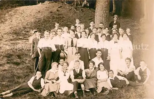 AK / Ansichtskarte Zuerich_ZH Gruppenaufnahme Zuerich_ZH