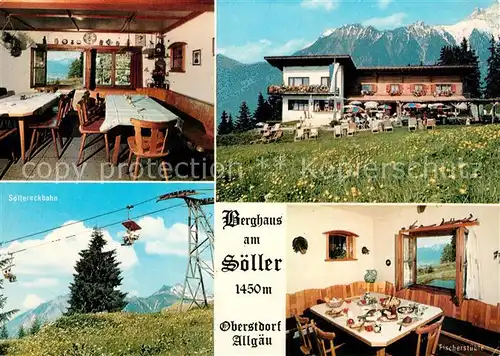 Oberstdorf Restaurant Berghaus am Soeller Oberstdorf