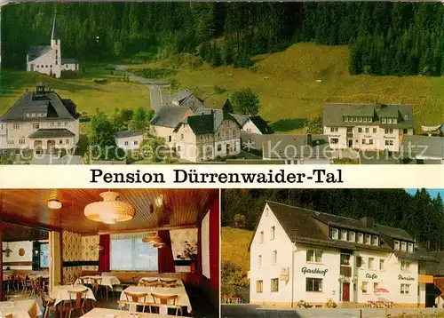 Geroldsgruen Fliegeraufnahme Pension Duerrenwaider Tal Geroldsgruen