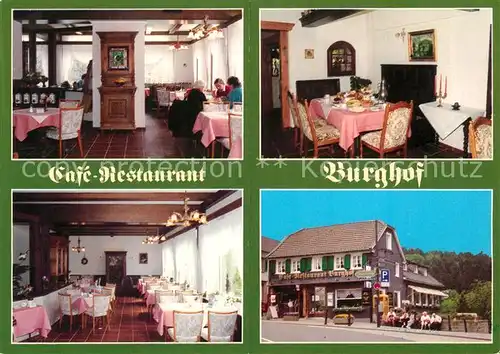 Solingen Cafe Restaurant Burghof Solingen