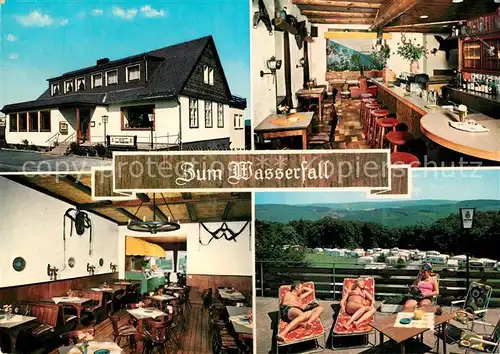 Bestwig Gasthaus Cafe Restaurant Zum Wasserfall Bestwig