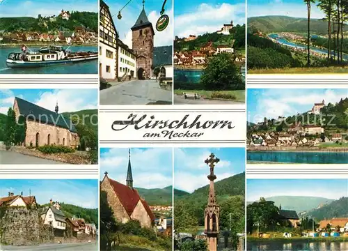 AK / Ansichtskarte Hirschhorn_Neckar  Hirschhorn Neckar