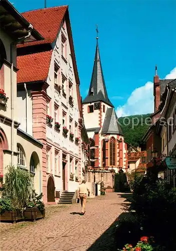 AK / Ansichtskarte Neckarsteinach Altstadt Neckarsteinach