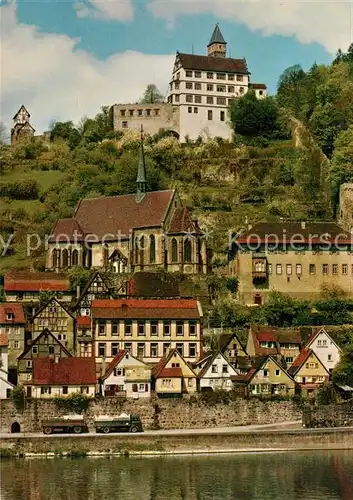 AK / Ansichtskarte Hirschhorn_Neckar Schloss  Hirschhorn Neckar