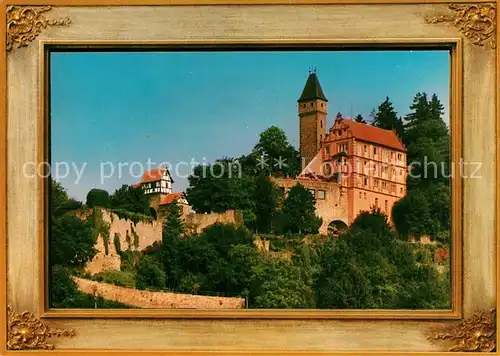 AK / Ansichtskarte Hirschhorn_Neckar Schloss Hirschhorn Hirschhorn Neckar