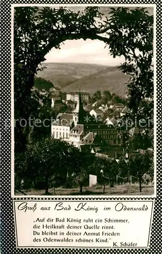AK / Ansichtskarte Bad_Koenig_Odenwald  Bad_Koenig_Odenwald