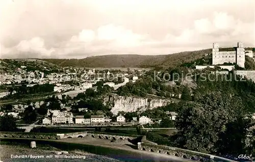 AK / Ansichtskarte Eichstaett_Oberbayern Willibaldsburg Eichstaett_Oberbayern