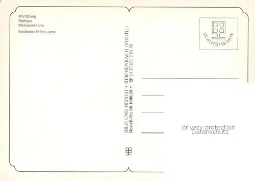 AK / Ansichtskarte Zeitz Moritzburg Rathaus Michaeliskirche Zeitz