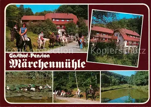 AK / Ansichtskarte Stoeckelsberg Gasthof Pension Maerchenmuehle  Stoeckelsberg