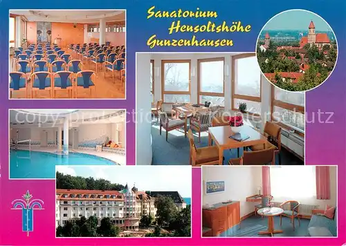 AK / Ansichtskarte Gunzenhausen_Altmuehlsee Sanatorium Hensoltshoehe  Gunzenhausen Altmuehlsee