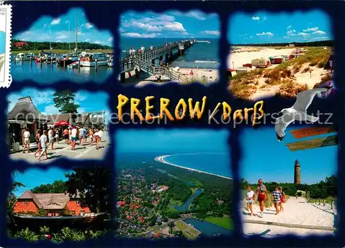 AK / Ansichtskarte Prerow_Ostseebad Fliegeraufnahme Prerow_Ostseebad