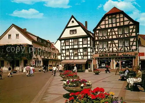 AK / Ansichtskarte Bad_Orb Marktplatz Bad_Orb