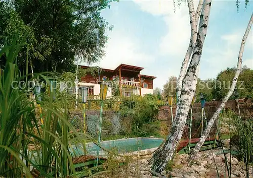 AK / Ansichtskarte Trebgast Gaststaette Cafe Malergarten  Trebgast