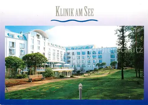 AK / Ansichtskarte Ruedersdorf_Berlin Klinik am See Ruedersdorf Berlin