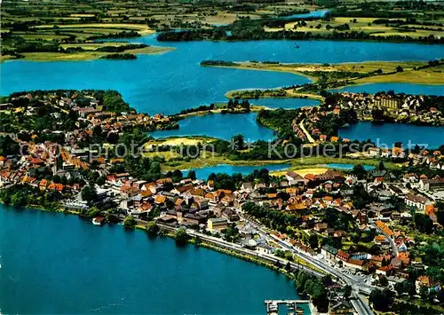 AK / Ansichtskarte Ploen_See Fliegeraufnahme Ploen_See