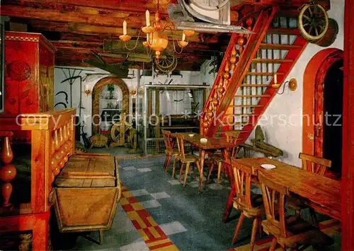 AK / Ansichtskarte Trebgast Malergarten Bauerndiele Trebgast