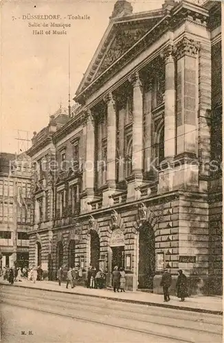 AK / Ansichtskarte Duesseldorf Tonhalle  Duesseldorf