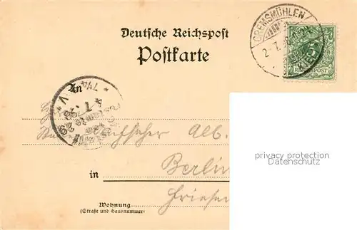 AK / Ansichtskarte Ukleisee Forsthaus Ukleisee