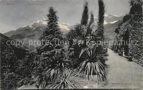 AK / Ansichtskarte Meran_Merano Gilfpromenade Meran Merano