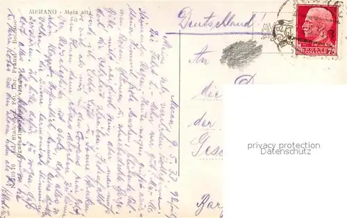 AK / Ansichtskarte Meran_Merano Panorama  Meran Merano