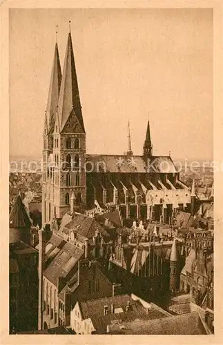 AK / Ansichtskarte Luebeck Marienkirche  Luebeck