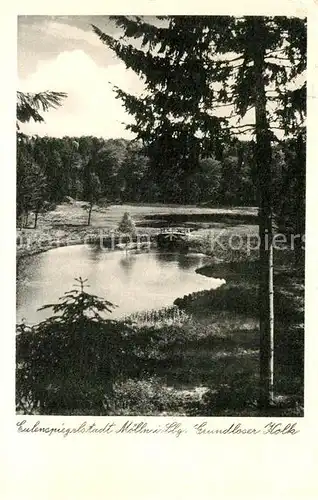 AK / Ansichtskarte Moelln_Lauenburg Grundloser Kolk Moelln_Lauenburg