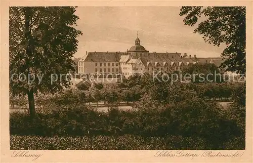 AK / Ansichtskarte Schleswig_Schlei Schloss Gottoarp Schleswig_Schlei