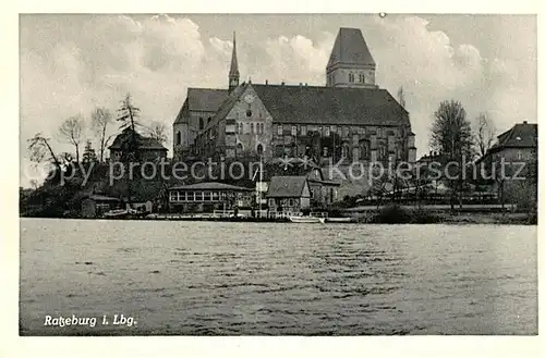 AK / Ansichtskarte Ratzeburg Kirche Anleger Ratzeburg