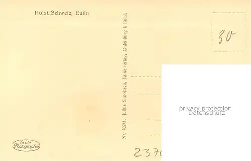 AK / Ansichtskarte Eutin Schloss Eutin