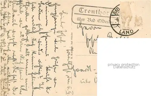 AK / Ansichtskarte Trenthorst_Holstein Panoramen Trenthorst_Holstein