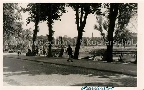 AK / Ansichtskarte Neumuenster_Schleswig Holstein Promenade Neumuenster