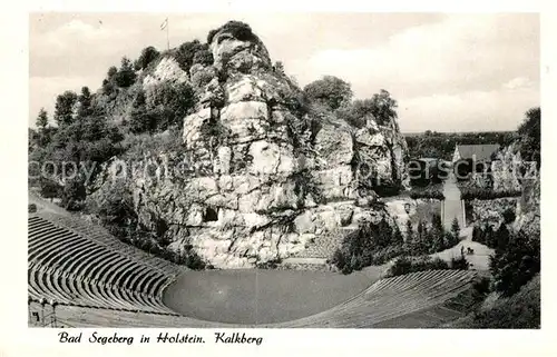 AK / Ansichtskarte Bad_Segeberg Kalkberg Bad_Segeberg