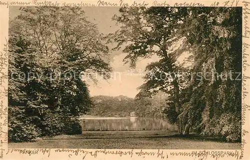 AK / Ansichtskarte Panker Schlosspark Panker