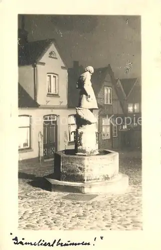 AK / Ansichtskarte Ploen_See Gaenselieselbrunnen Ploen_See