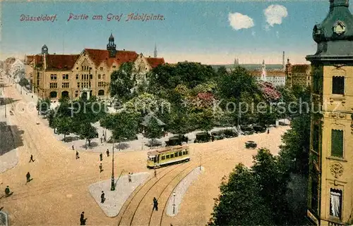 AK / Ansichtskarte Duesseldorf Graf Adolfplatz Duesseldorf