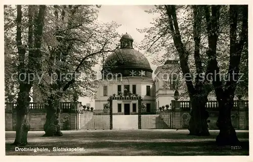 AK / Ansichtskarte Drottningholm Schlosskapelle Drottningholm